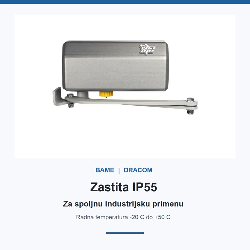 BAME KOMPASS 24V IP55 zaštita za spoljnu ugradnju