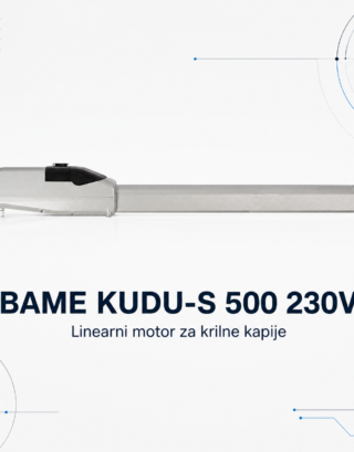 BAME KUDU-S 500 230V motor za krilnu kapiju