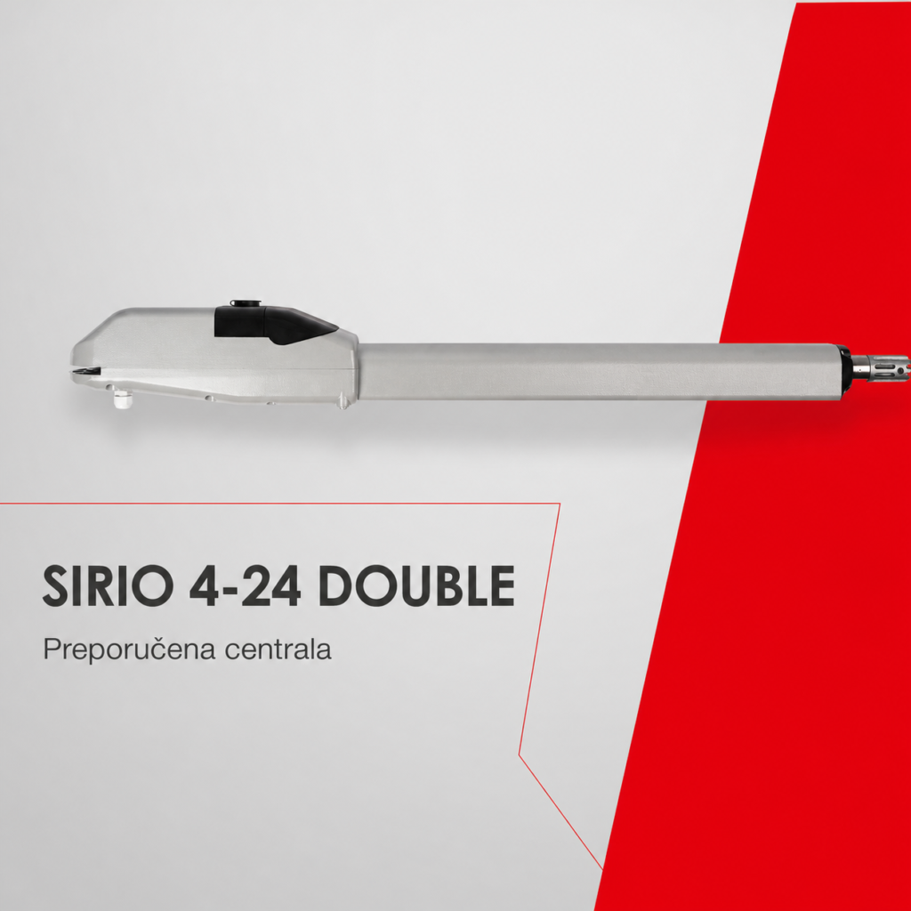 BAME KUDU-S 500 24V centrala SIRIO 4-24 DOUBLE
