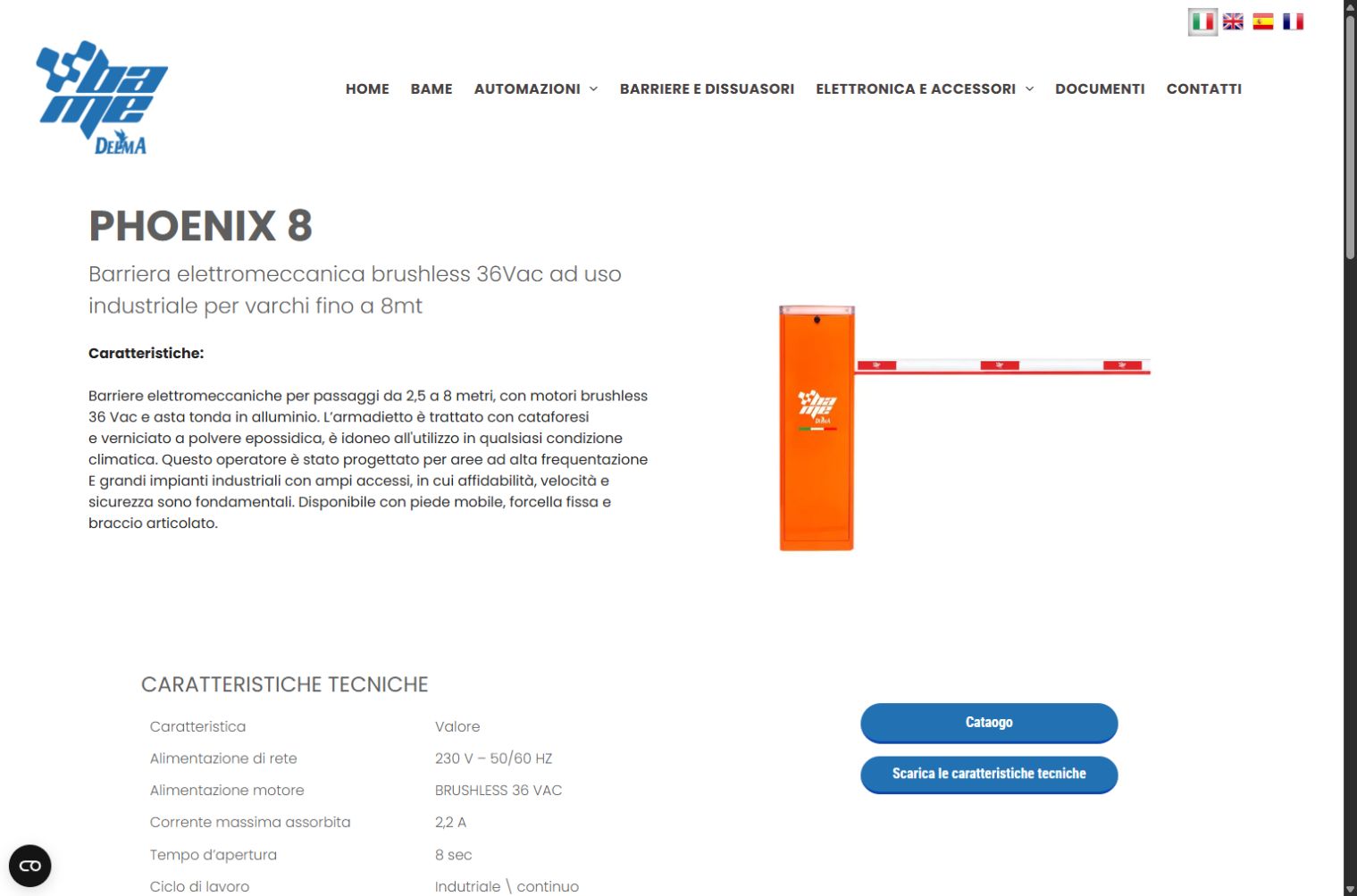 BAME PHOENIX 8 zvanična stranica