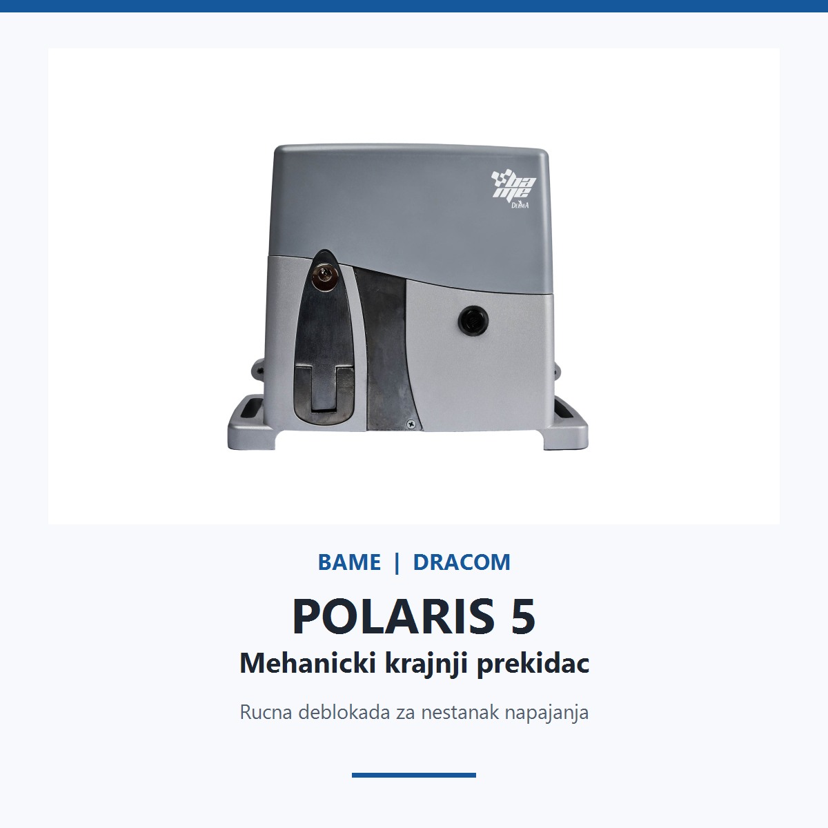 BAME ROY 12-230 centrala POLARIS 5
