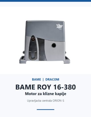 BAME ROY 16-380 industrijski motor za klizne kapije do 1600 kg