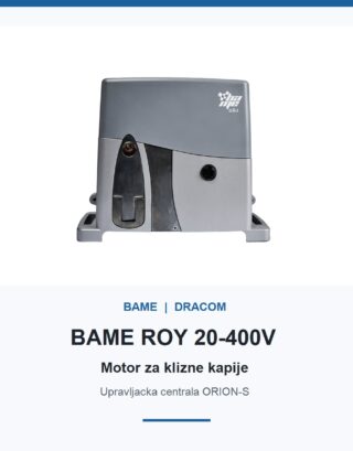 BAME ROY 20-400V industrijski motor za kliznu kapiju