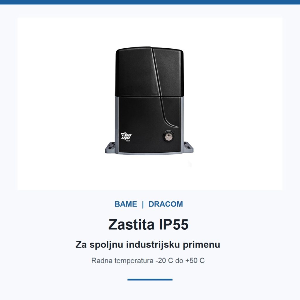 BAME ROY 2500 IP55 industrijska zaštita