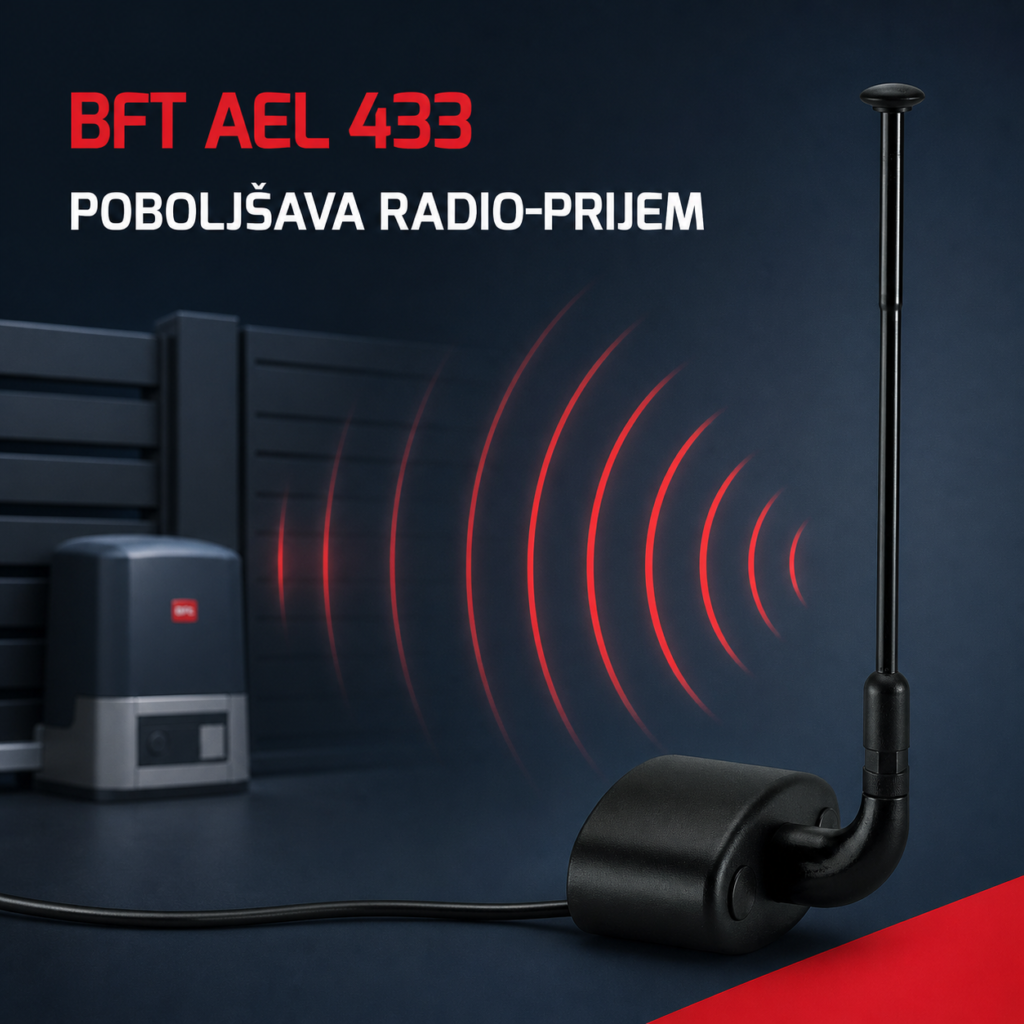 BFT AEL 433 antena za poboljšanje radio-prijema daljinskih upravljača