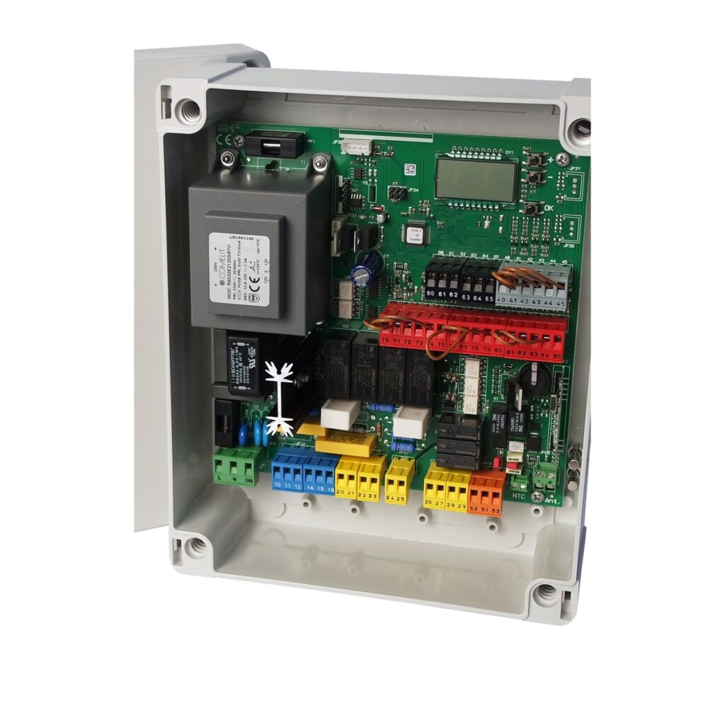 BFT RIGEL 6 detalj elektronike i terminala