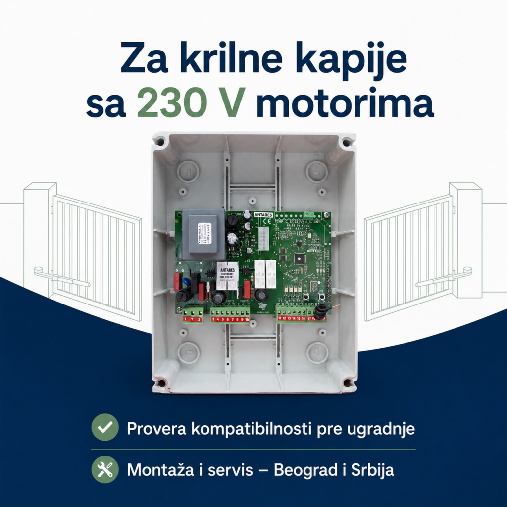 BAME ANTARES kompatibilnost montaža i servis