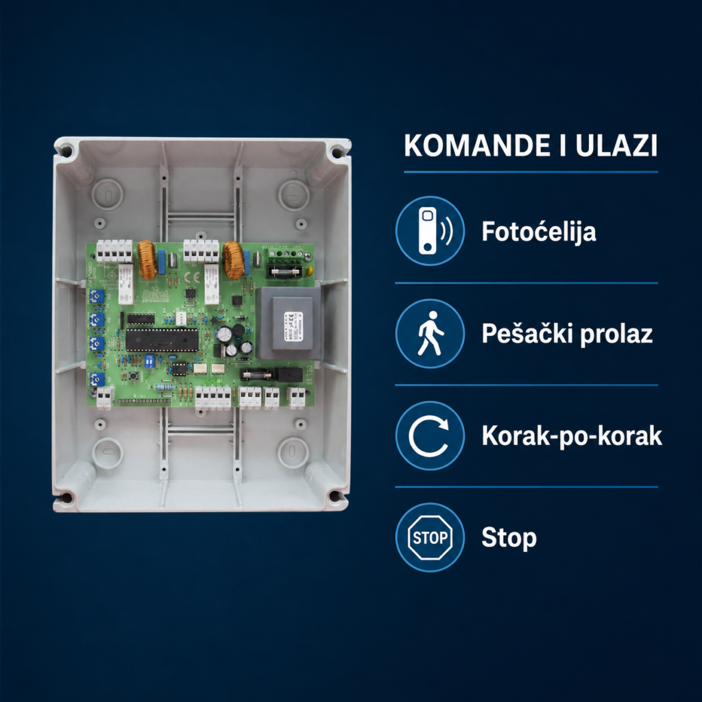 BAME EASY SIRIO fotoćelija pešački prolaz stop i korak-po-korak