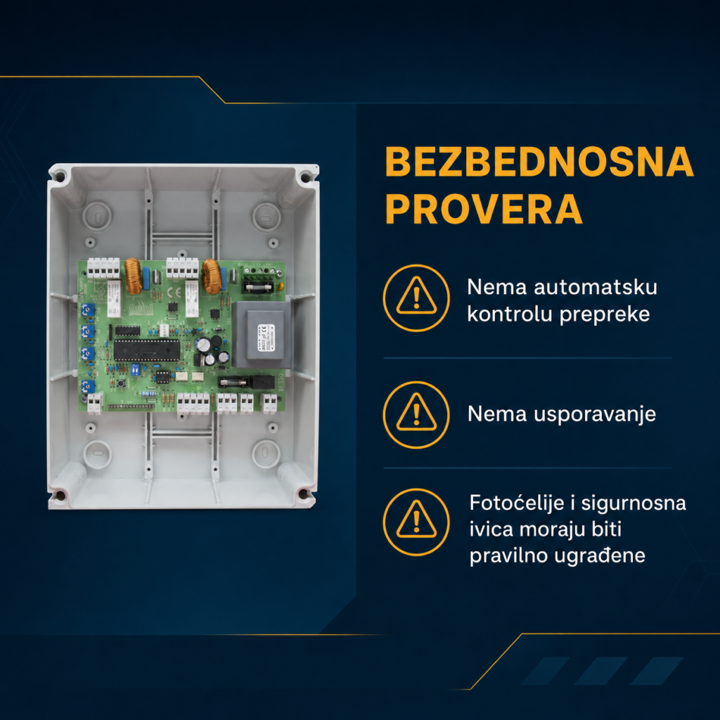 BAME EASY SIRIO bez kontrole prepreke i usporavanja
