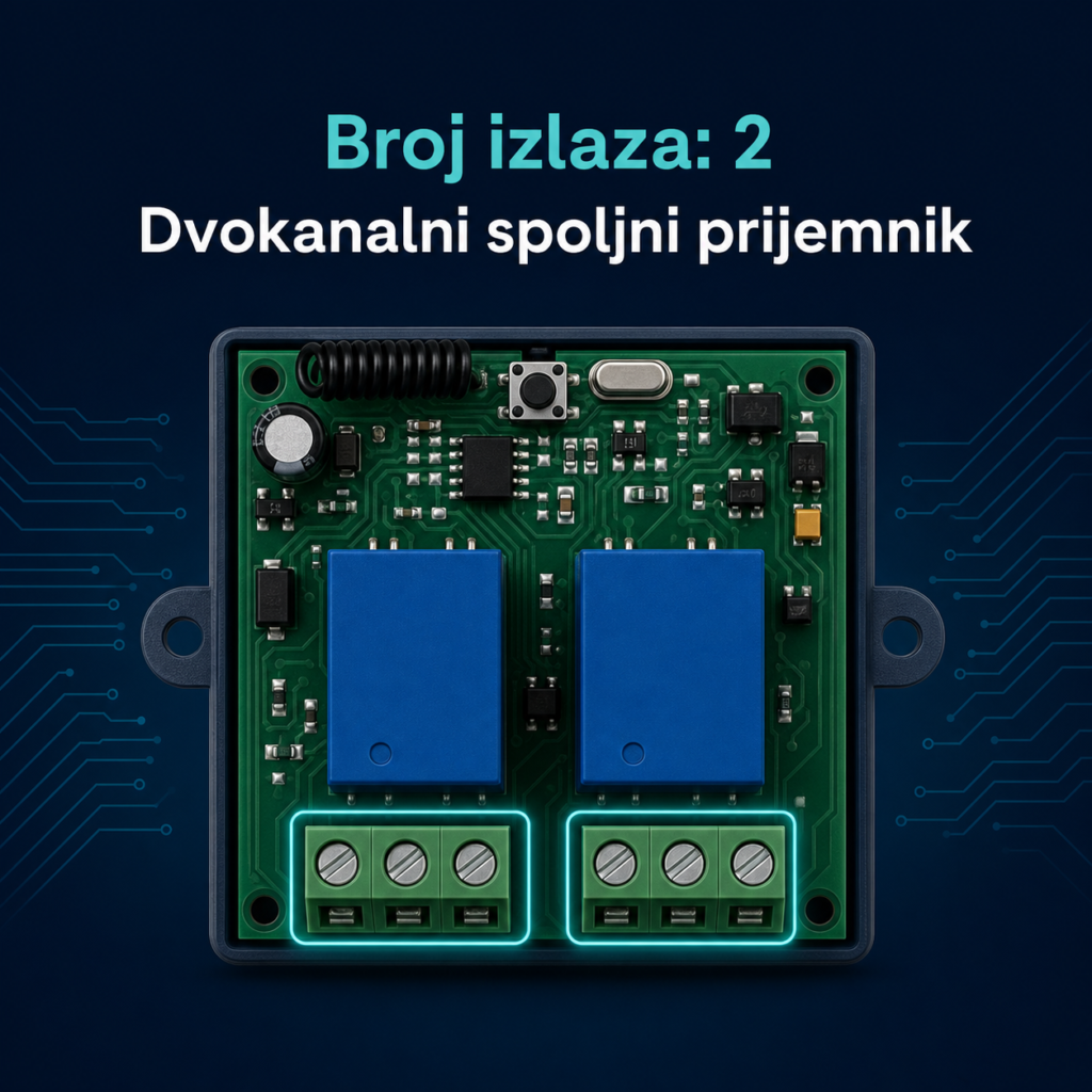 BAME GANIMEDE prijemnik sa dva izlazna kanala