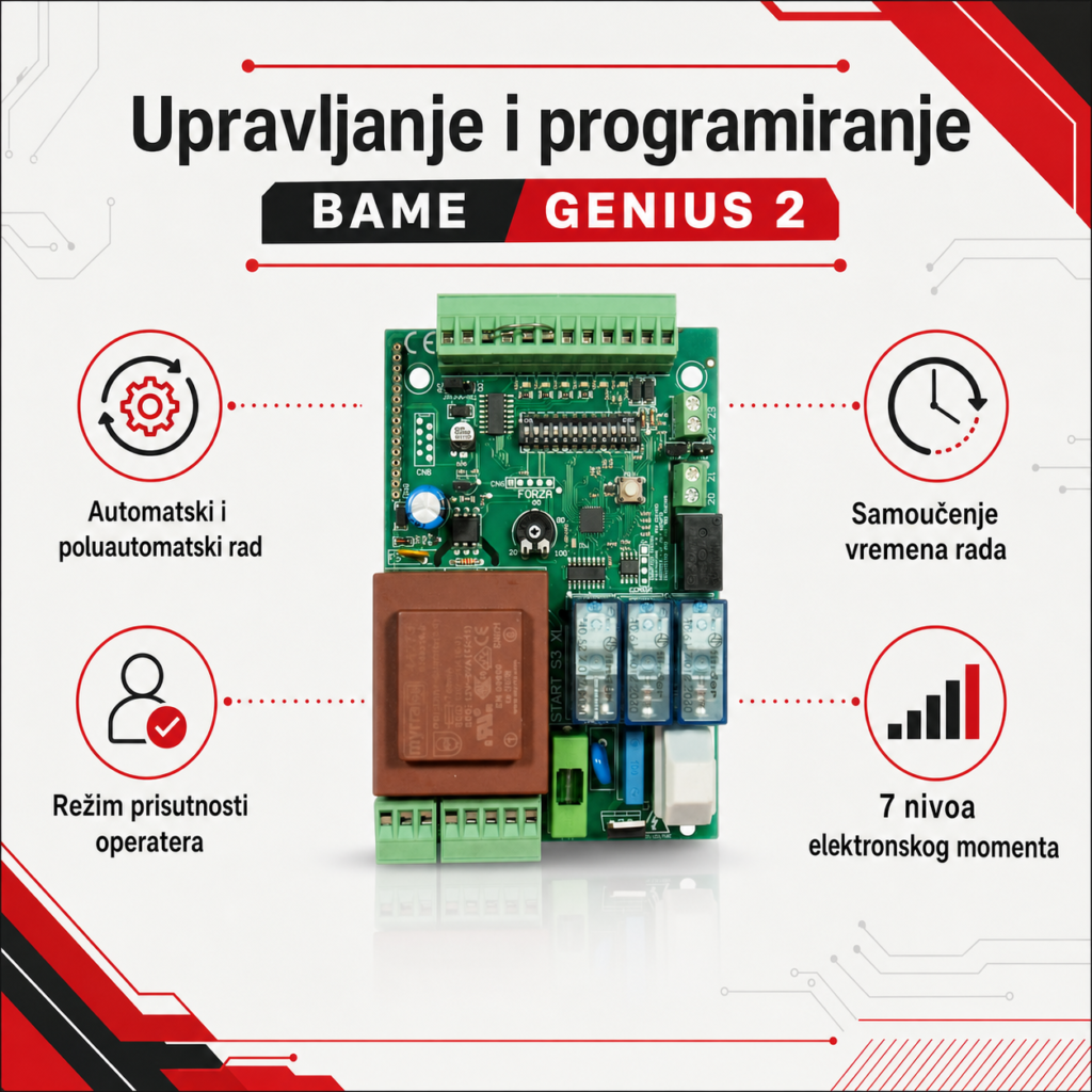 BAME GENIUS 2 samoučenje i podešavanje momenta