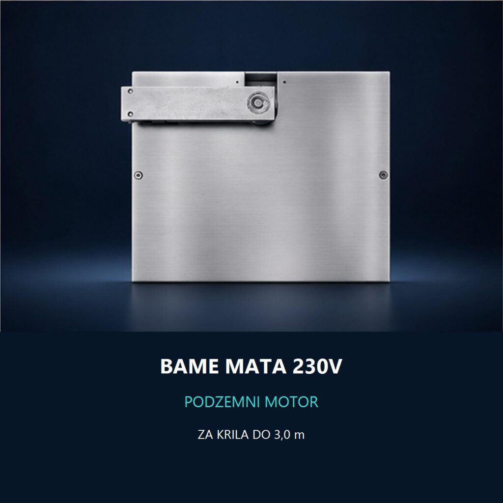 BAME MATA 230V podzemni motor za krilnu kapiju