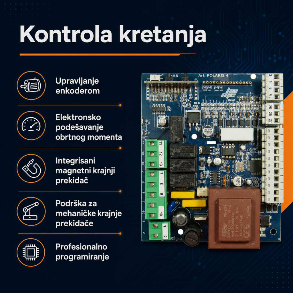 BAME POLARIS 4 enkoder i krajnji prekidači