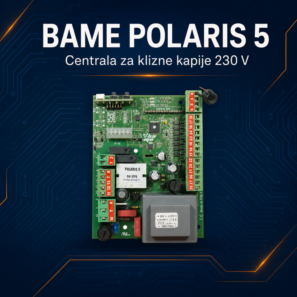 BAME POLARIS 5 centrala za klizne kapije 230 V