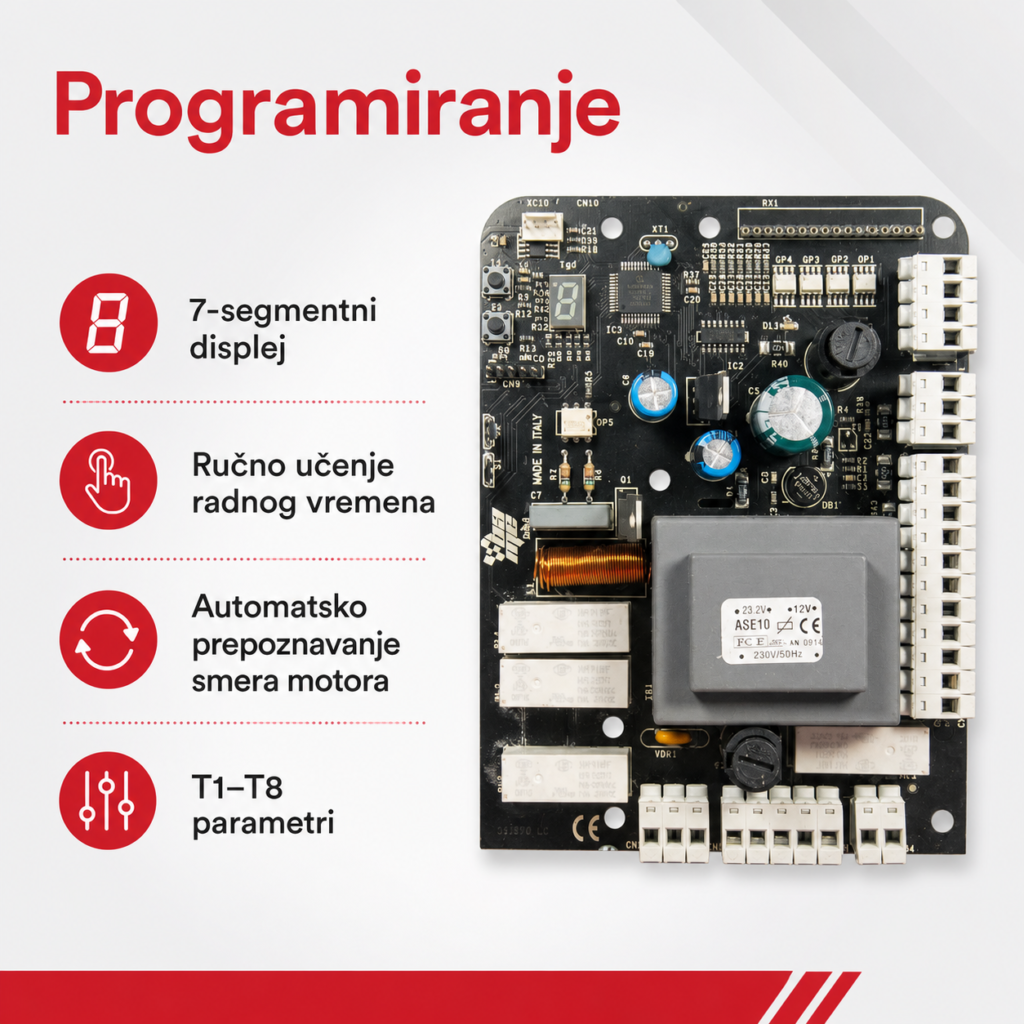 BAME POLARIS SMD ručno programiranje radnog vremena