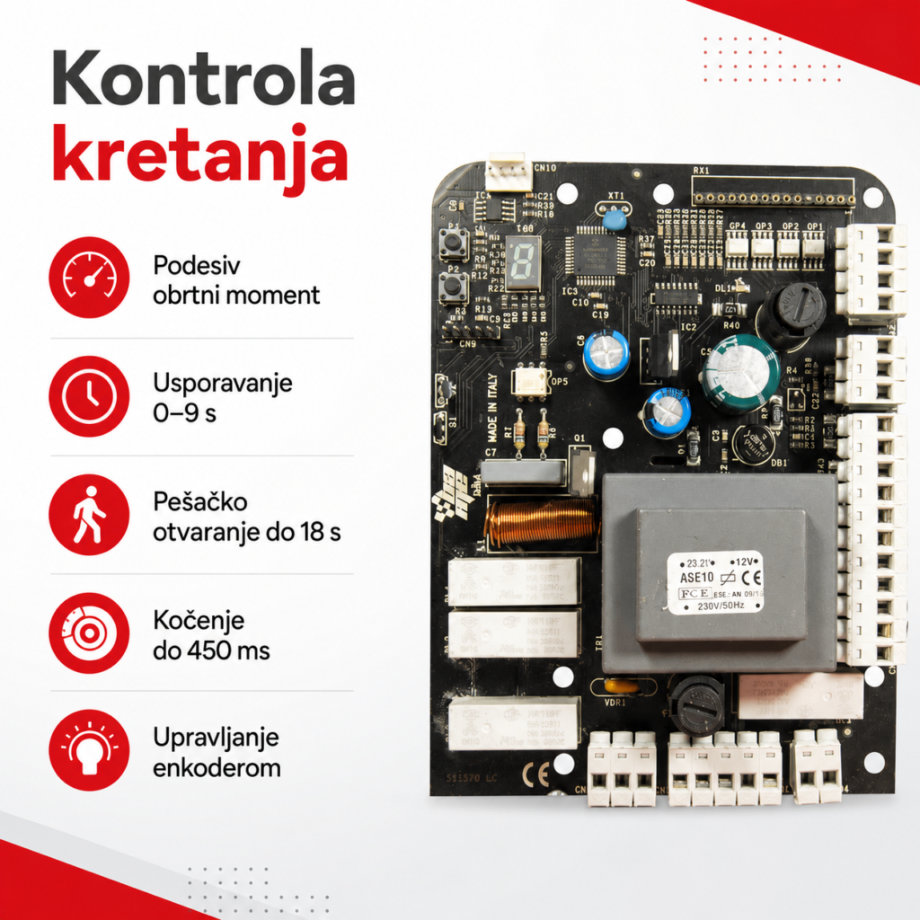 BAME POLARIS SMD obrtni moment usporavanje i enkoder