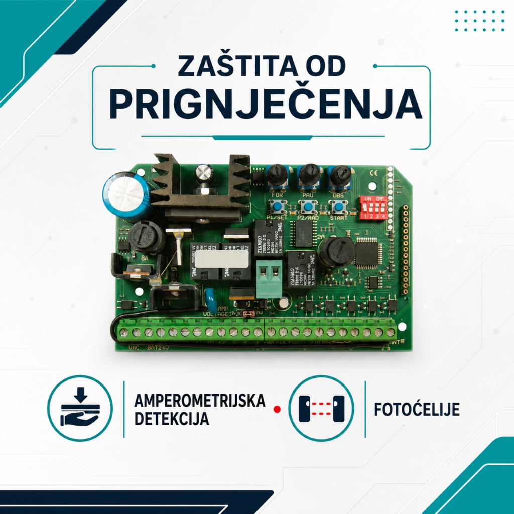 BAME SMARTY PLUS zaštita od prignječenja i fotoćelije
