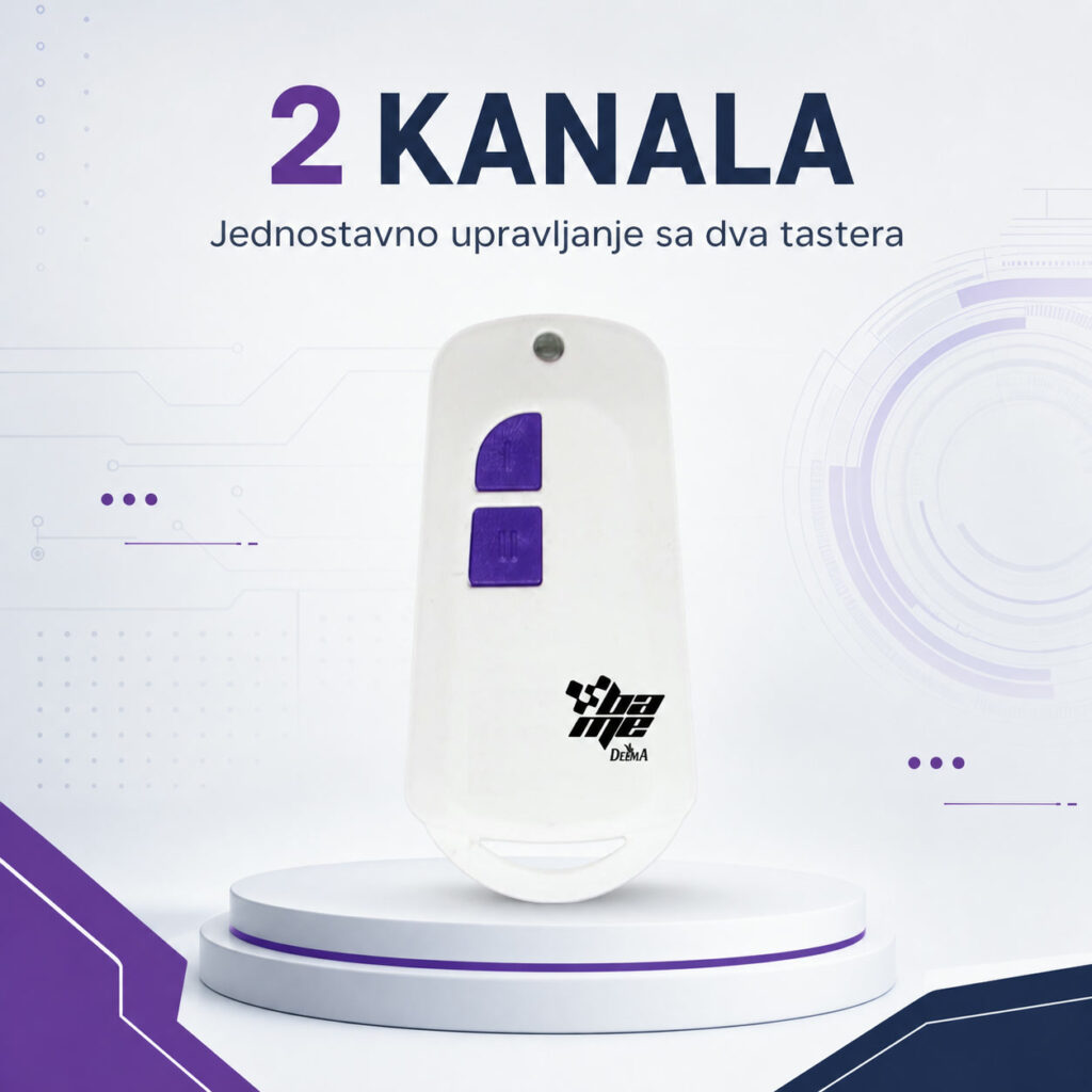BAME STYLE COPY daljinski upravljač sa dva kanala
