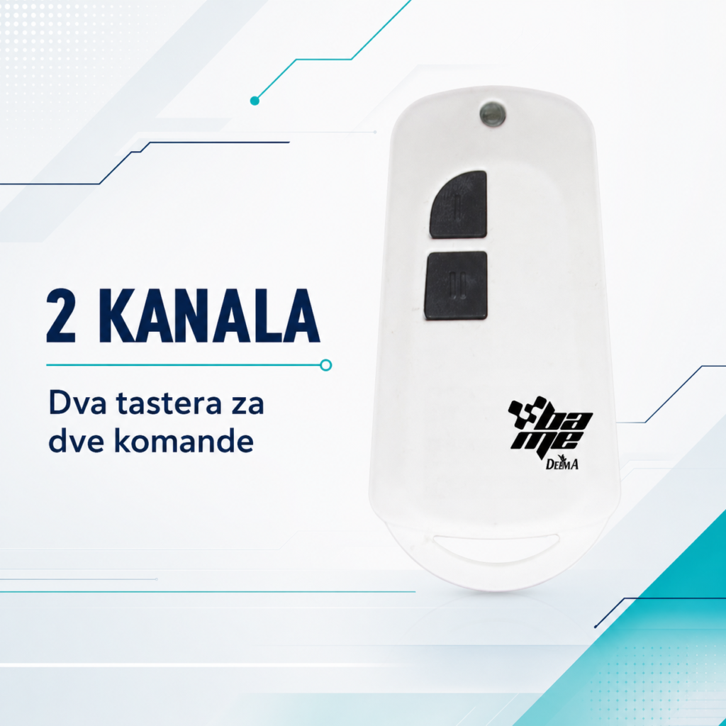 BAME STYLE sa dva kanala i dva tastera