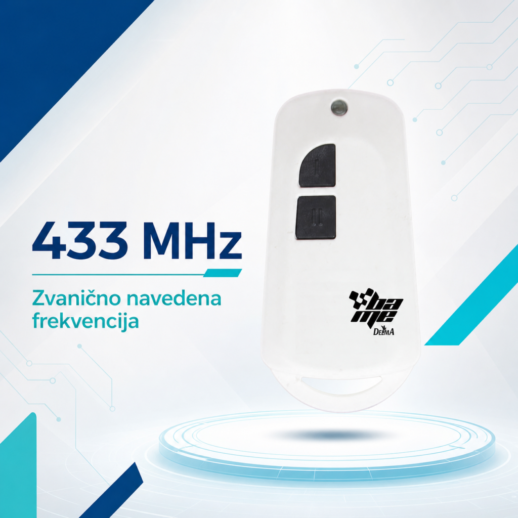 BAME STYLE daljinski upravljač na 433 MHz