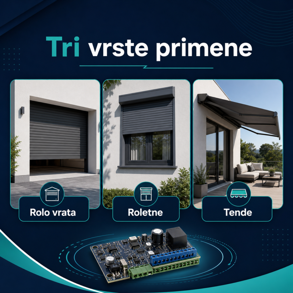 BAME TAPSER 2 primene na rolo vratima, roletnama i tendama
