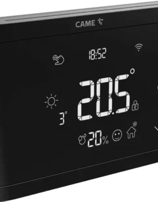 CAME TH/700 BK WIFI WALL 845AA-0130 crni zidni pametni termostat
