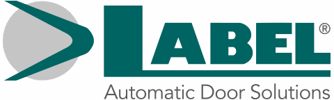 LABEL logo – automatska pešačka i bolnička vrata
