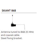 LIFE SKANT 868 antena sa kablom i nosačem