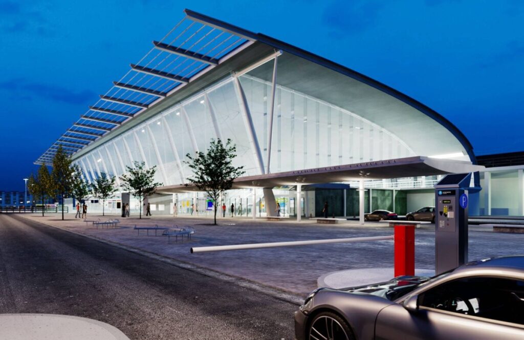 LIFE SUPRA MAX6 automatska parking rampa na širokom kolskom prolazu