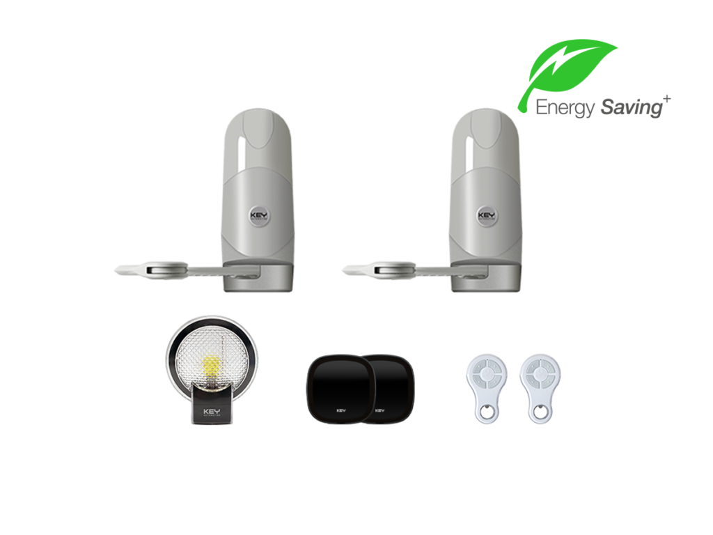 Key Automation KREE2324ES neintenzivni set za dvokrilnu kapiju do 2,3 m