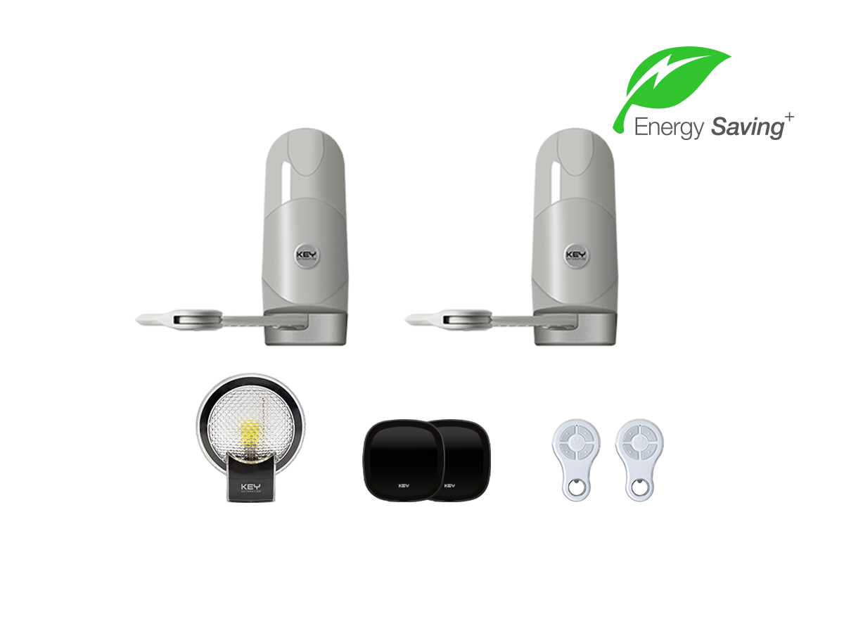 Key Automation KREE2324ES neintenzivni set za dvokrilnu kapiju do 2,3 m