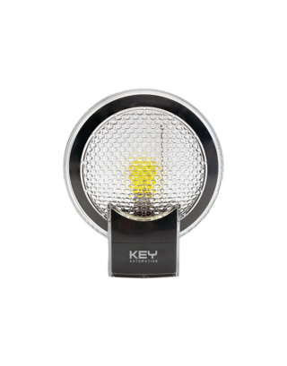 Key Automation LUMY-230 900LUMY-230 signalna lampa 230 V AC, frontalni prikaz okruglog kućišta