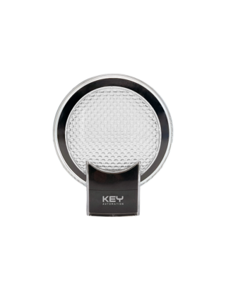 Key Automation LUMYU 900LUMYU LED signalna lampa, frontalni prikaz okruglog kućišta