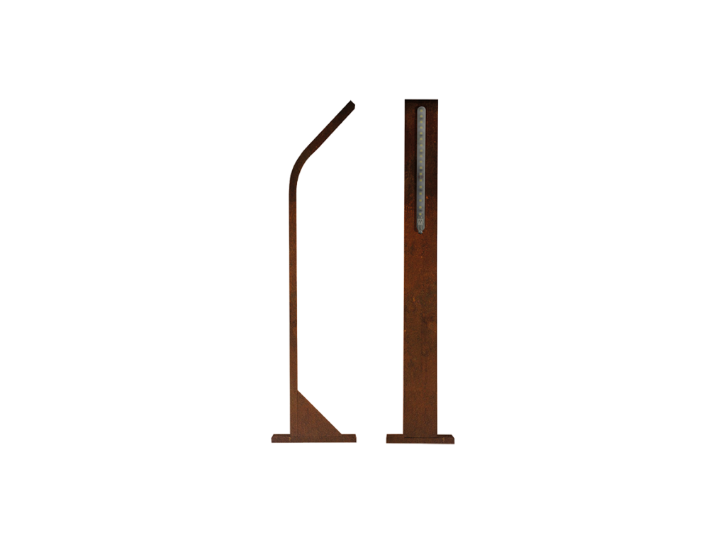 Key Automation STIKDC 900STIKDC baštenska LED svetiljka STIK S DOWN sa CORTEN završnicom