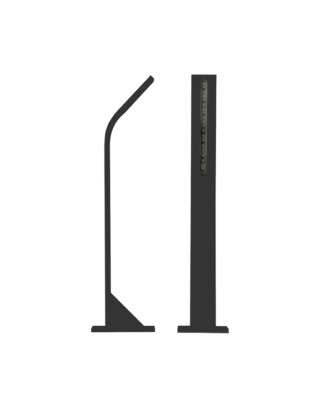 Key Automation STIKDD 900STIKDD siva RAL 7016 baštenska LED svetiljka STIK S DOWN