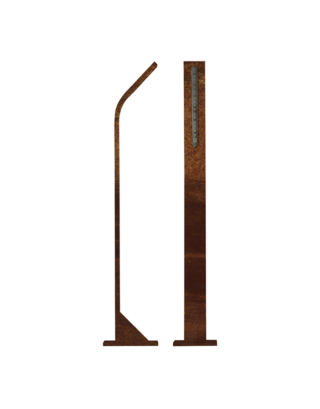 Key Automation STIKMC 900STIKMC baštenska LED svetiljka STIK M sa CORTEN završnicom 750 mm