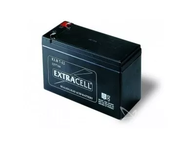 Nice B12-B baterija 12 V, prikazana revizija 7,2 Ah